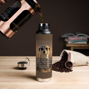 Adventurous Meerkat Living Water Bottle