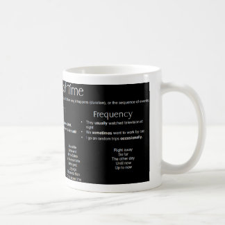 Adverbials of Time - Phrases Coffee Mug