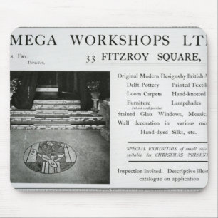 Adverisement for the Omega Workshops Ltd Mouse Pad