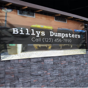 Advertise Dumpster Rental Business Banner