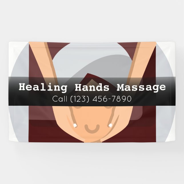 Advertise Massage Therapy Business Banner (Horizontal)