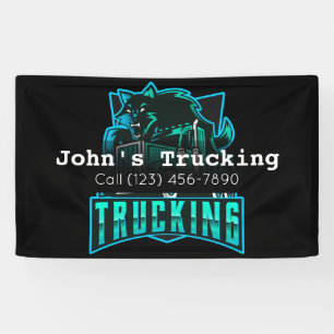 Advertise Trucking Company Business Banner