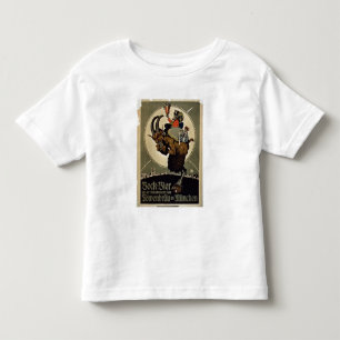 Advertisement for 'Bock Beer from Lowenbrau Brewer Toddler T-Shirt