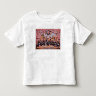 Advertisement for 'I.W. Bairn's Famous Minstrels' Toddler T-Shirt
