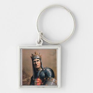 Advertisement for 'John McCullough as Richard III' Key Ring