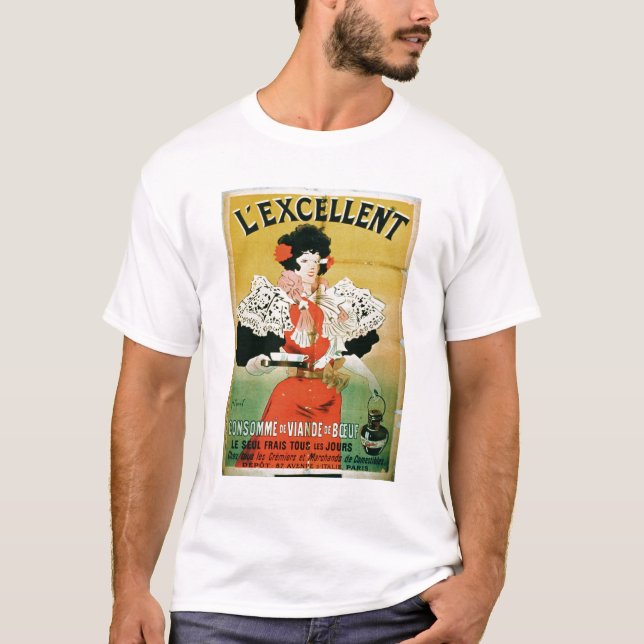 Advertisement for 'L'Excellent Beef Consomme' (col T-Shirt (Front)