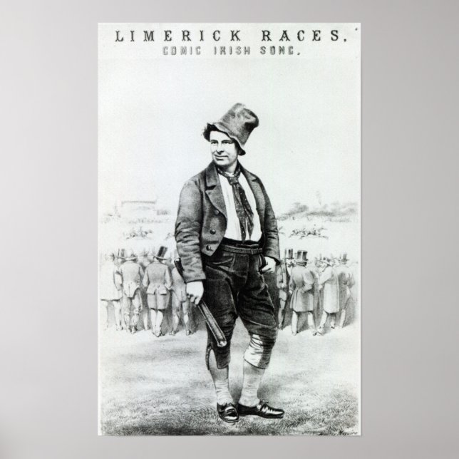 Advertisement for 'Limerick Races' Poster (Front)