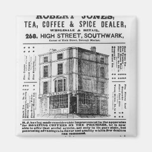 Advertisement for Robert Jones, Tea Magnet