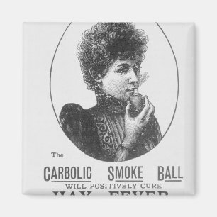 Advertisement for the Carbolic Smoke Ball Magnet