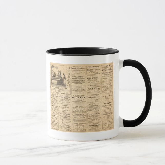 Advertisements Mug (Right)