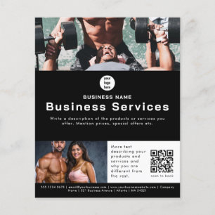 Advertising Leaflet Sales Promotional Gym Fitness Flyer