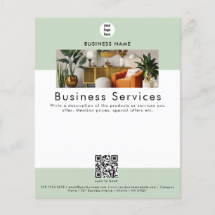 Advertising Leaflet Sales Service Promotional Flyer