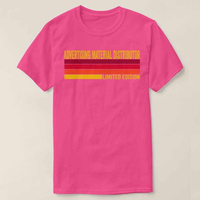 Advertising Material Distributor T-Shirt (Design Front)