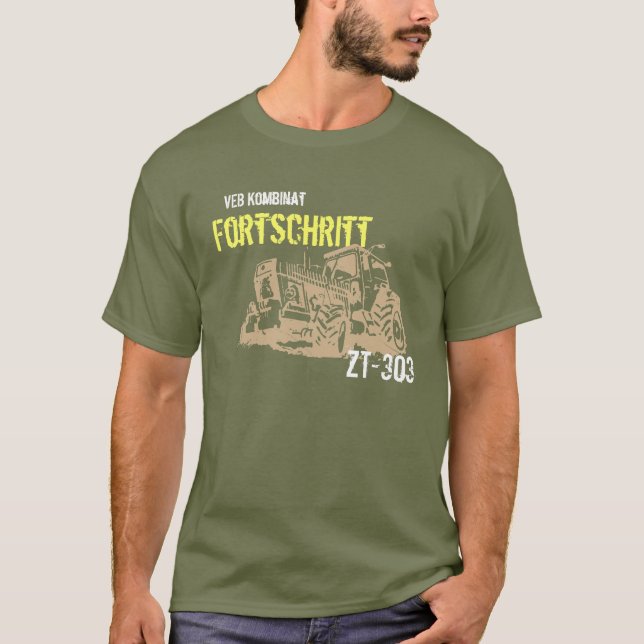 advertising tractors DDR. T-Shirt (Front)