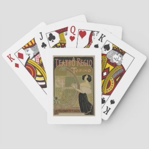 Advertisment for the 'Theatre Royal' Playing Cards