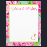 Advice Card for a Wedding or a Bridal Shower<br><div class="desc">Advice Card for a Wedding or a Bridal Shower

8.5" x 11"</div>