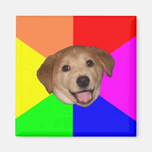 Advice Dog Magnet (Front)