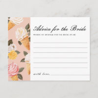 Advice for Bride Scooped Up Bridal Shower