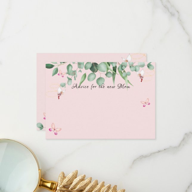 Advice for new Mum card (Front/Back In Situ)