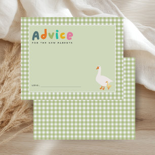 Advice For Parents Silly Goose Baby Shower