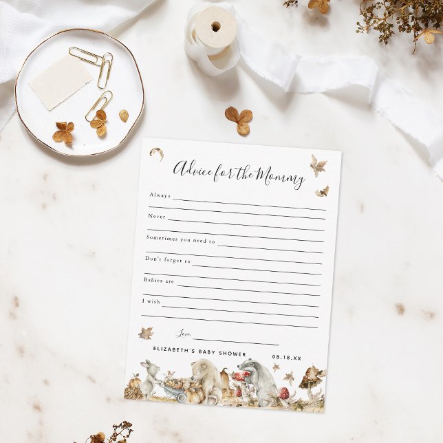 Advice for the Mummy | Baby Shower Game (Creator Uploaded)