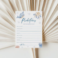 Advice For The Parents, Sea Animals Baby Shower 