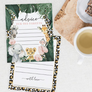 Advice for the Parents-to-be Baby Shower Game