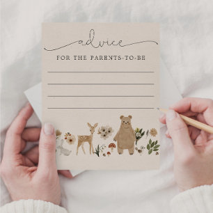 Advice for the Parents-to-be Baby Shower Game