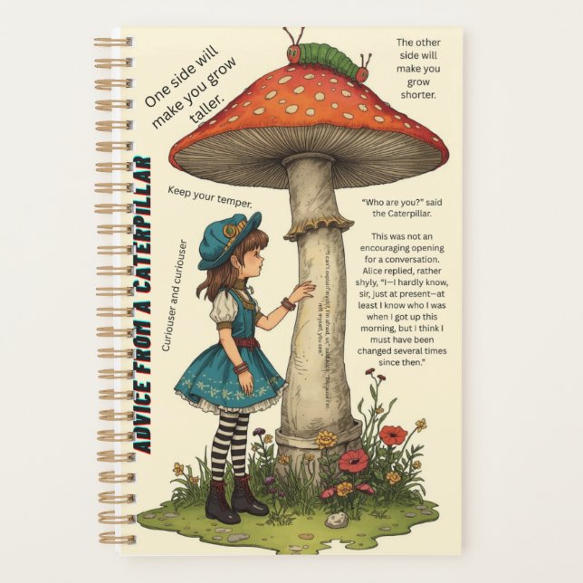 Advice from a Caterpillar Wonderland Planner (Front)