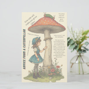 Advice from a Caterpillar Wonderland Stationery