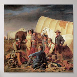 Advice on the Prairie Poster