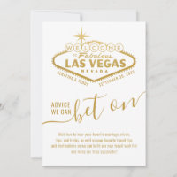 Advice to Bet On Las Vegas Theme Wishes & Advice