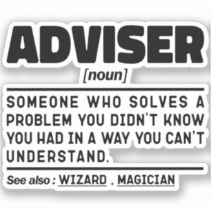 Adviser Noun Definition Retirement Funny