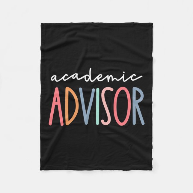 Advisor Squad Back To School  Fleece Blanket (Front)