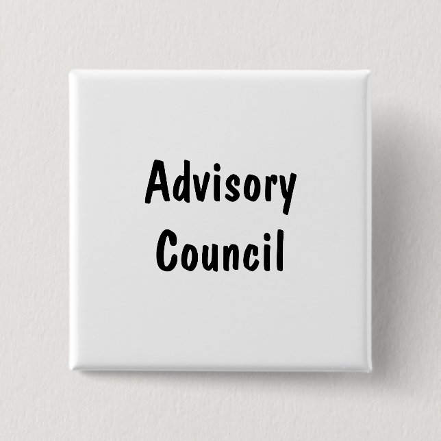 Advisory Council 15 Cm Square Badge (Front)