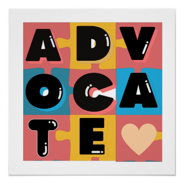Advocate Lawyer Poster (Front)