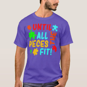 Advocate Love Support Accept Be Kind Autism Awaren T-Shirt