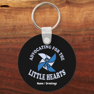 Advocating for Little Hearts Child Abuse Preventio Key Ring