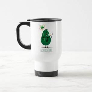 Advocator Guac Funny Food Pun & Avocado Humor Mug