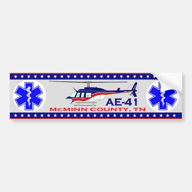 AE-41 B1 BUMPER STICKER (Front)