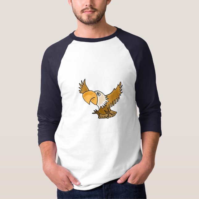 AE- Cartoon Eagle T-shirt (Front)