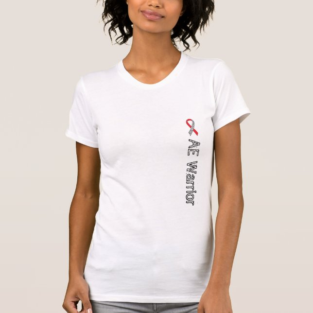 AE Warrior/What's your superpower 2 sided T T-Shir T-Shirt (Front)