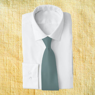 Aegean Teal Solid Colour Tie