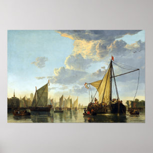 Aelbert Cuyp The Maas at Dordrecht Poster