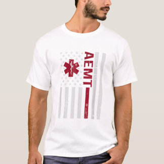 AEMT Advanced Emergency Medical Technician USA T-Shirt