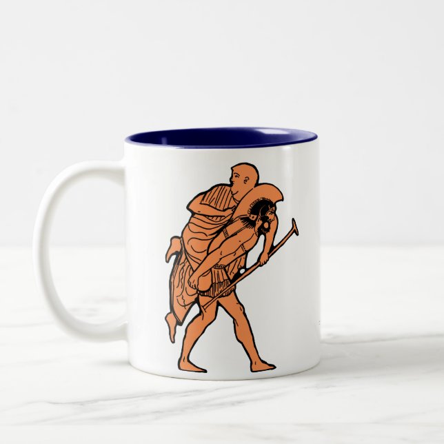 Aeneas & Anchises mug (Left)