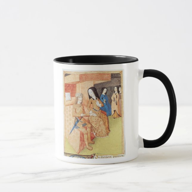 Aeneas and Dido, from the works of Virgil Mug (Right)
