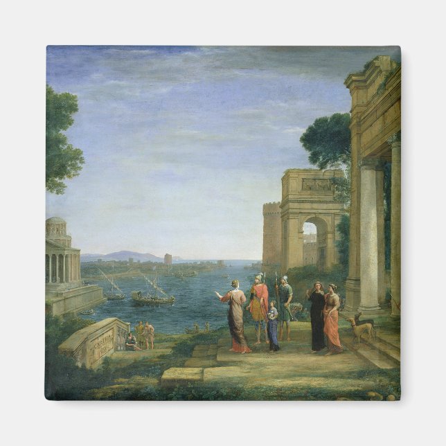 Aeneas and Dido in Carthage, 1675 Magnet (Front)
