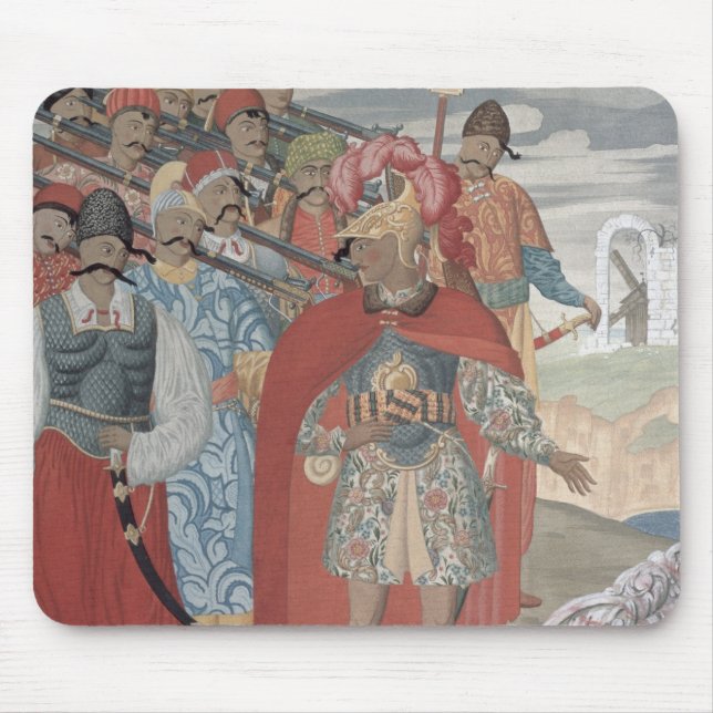 Aeneas and his Soldiers, 1919 Mouse Pad (Front)