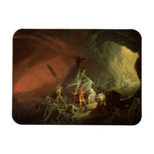 Aeneas and the Sibyl, c.1800 (oil on canvas) Magnet